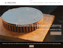 Tablet Screenshot of elmolinovigo.com